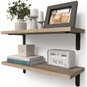 Wooden Wall Floating Shelves Set 1